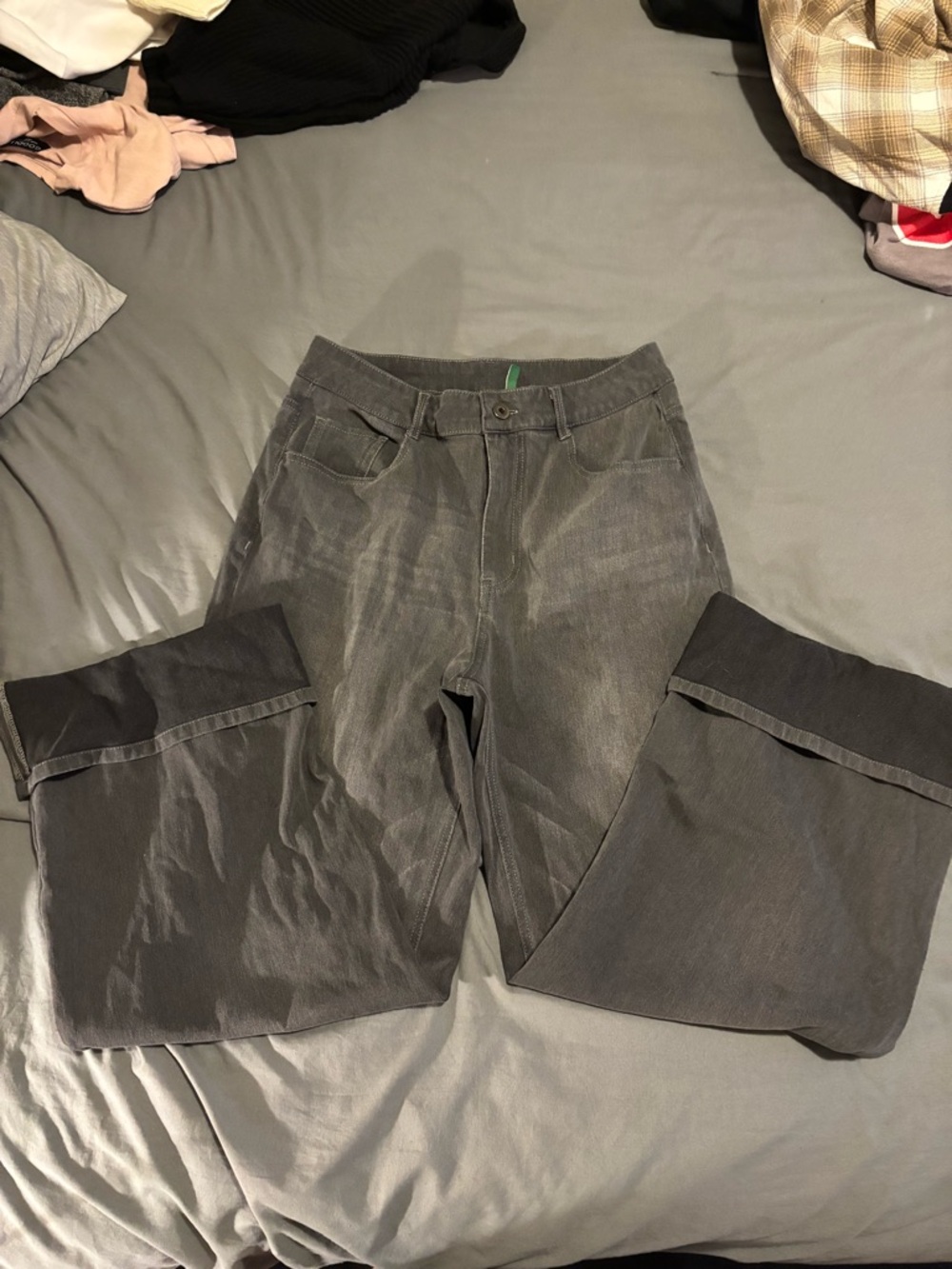 HALARA Women's Ankle Pants in Distressed Black Medium - Picture 8 of 15